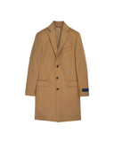 Script Logo Wool Over Coat - Camel (Men’s)