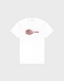 Tennis Club T-Shirt - White/Red (Unisex)